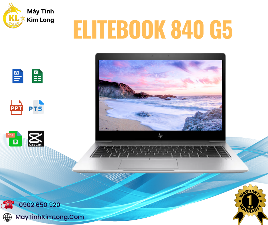 HP Elitebook 840 G5 - I5 8250u