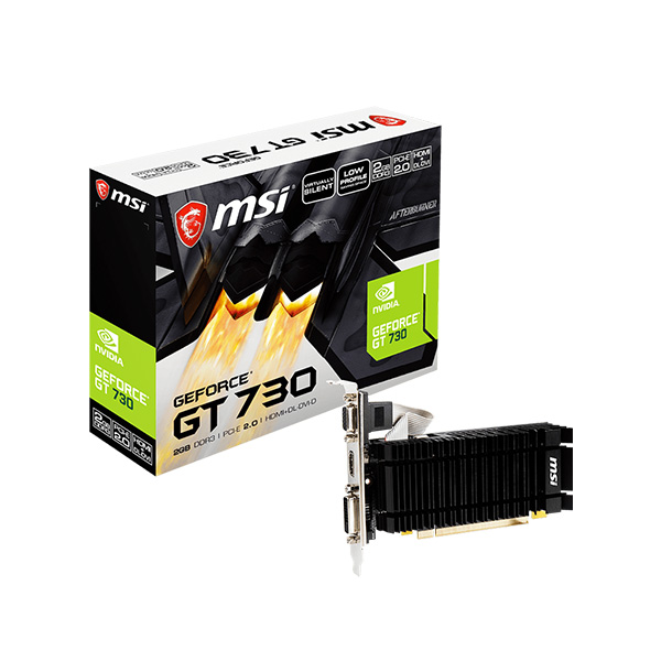 Card Màn Hình Msi Geforce Gt730 2G Ddr3 - New Full Box | Maytinhkimlong.Com