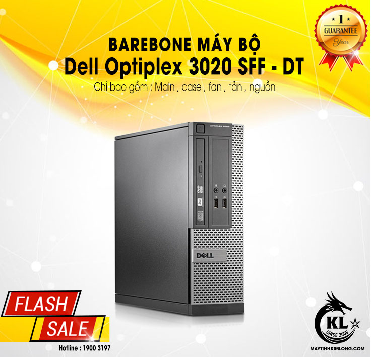 Barebone Máy Bộ Dell Optiplex 3020 SFF - DT