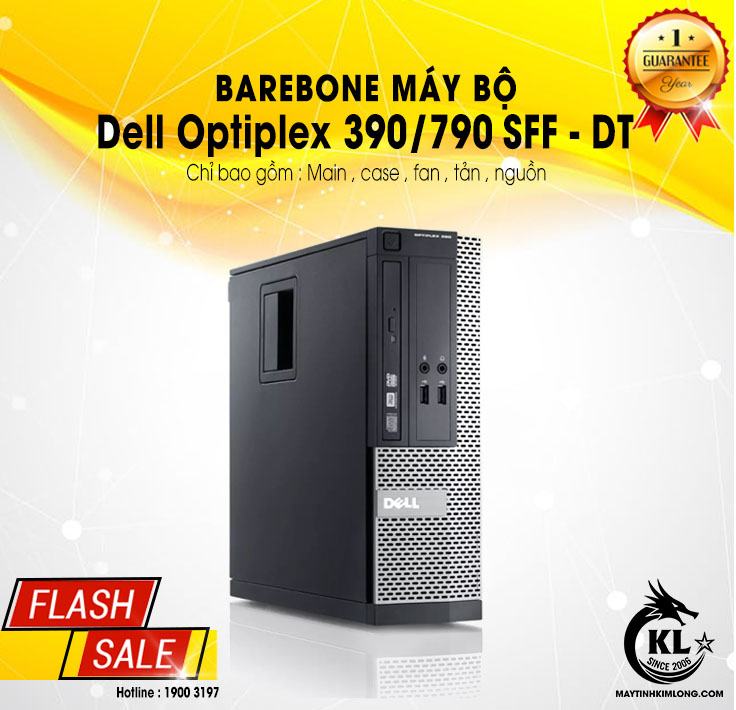 Barebone Máy Bộ Dell Optiplex 390/790 SFF - DT