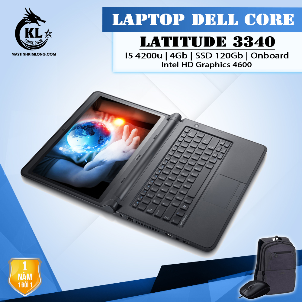Laptop Dell Latitude 3340 i5 4200u/4GB/SSD120