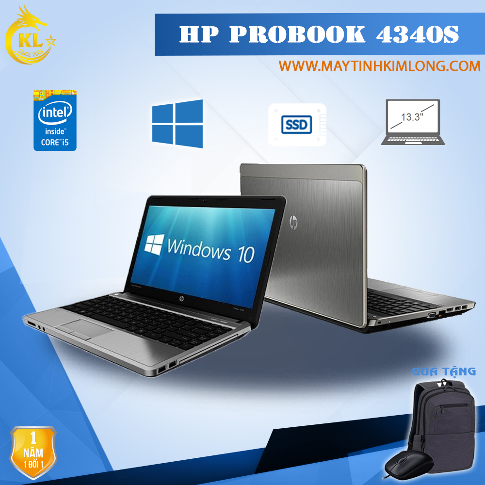 Laptop HP Probook 4340S Core i5-3320M/Ram 4GB/SSD 120GB