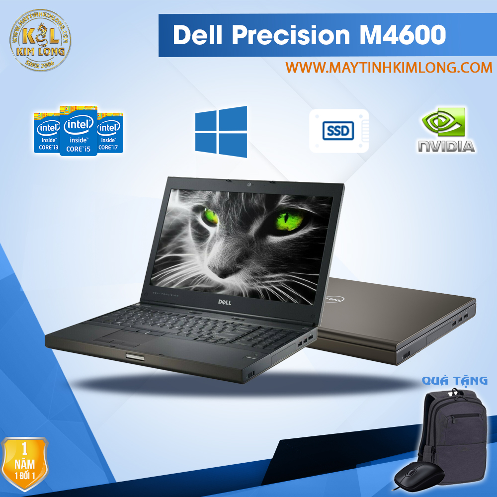 Laptop Dell Precision M4600 i7 2720QM/8GB/SSD240G/Quadro 1000M
