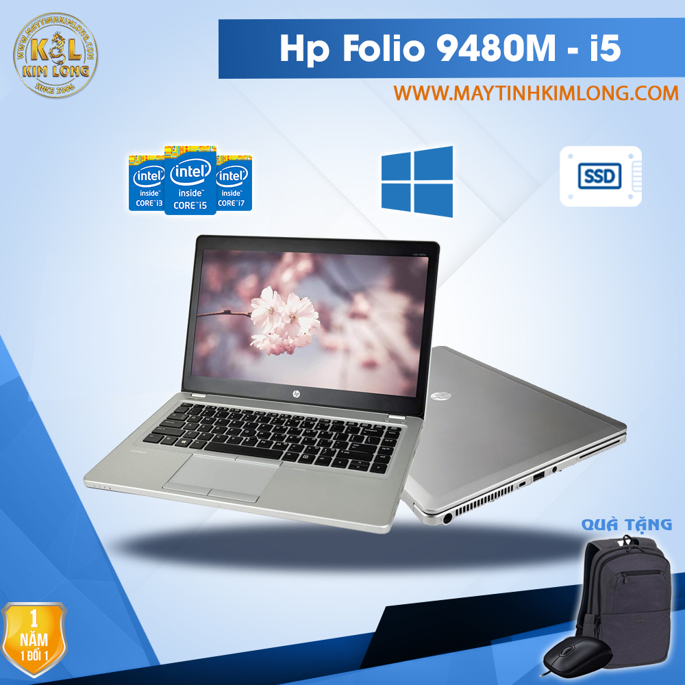 Laptop HP Elitebook Folio 9480M i5 4200U/4GB/SSD 120GB