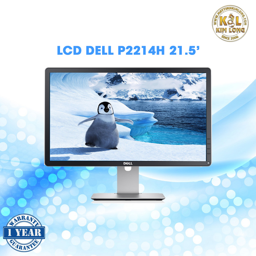 Màn Hình LCD Dell P2214 (Kích thước màn hình: 22inch / Kiểu màn hình:LED / Độ phân giải tối đa:1920 x 1080 )