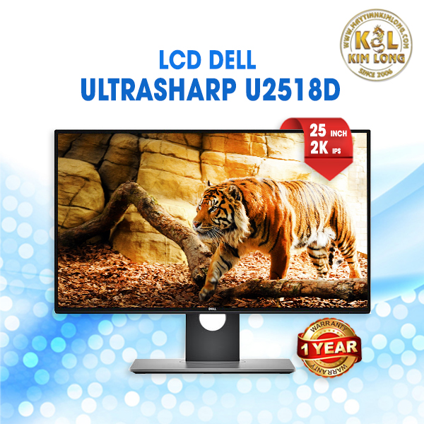 Màn Hình LCD Dell Ultrasharp U2518D 25inch IPS 2K
