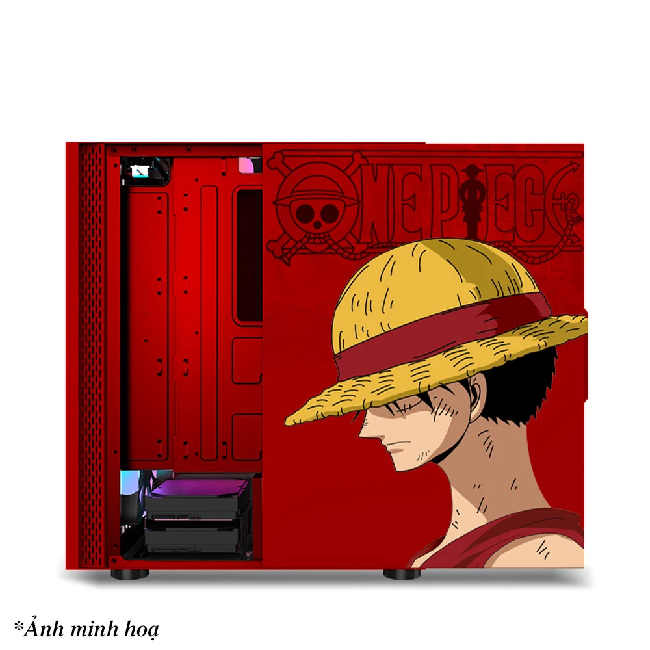 Thùng máy Case MIK DT03 RED LUFFY (No Fan)