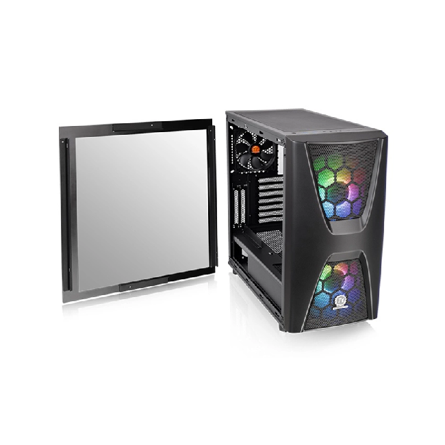 Vỏ Case Thermaltake Commander C34 TG ARGB - Đen | MaytinhKimLong.com