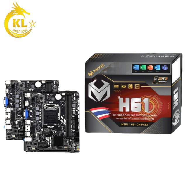 MainBoard MIXIE H61 SK1155