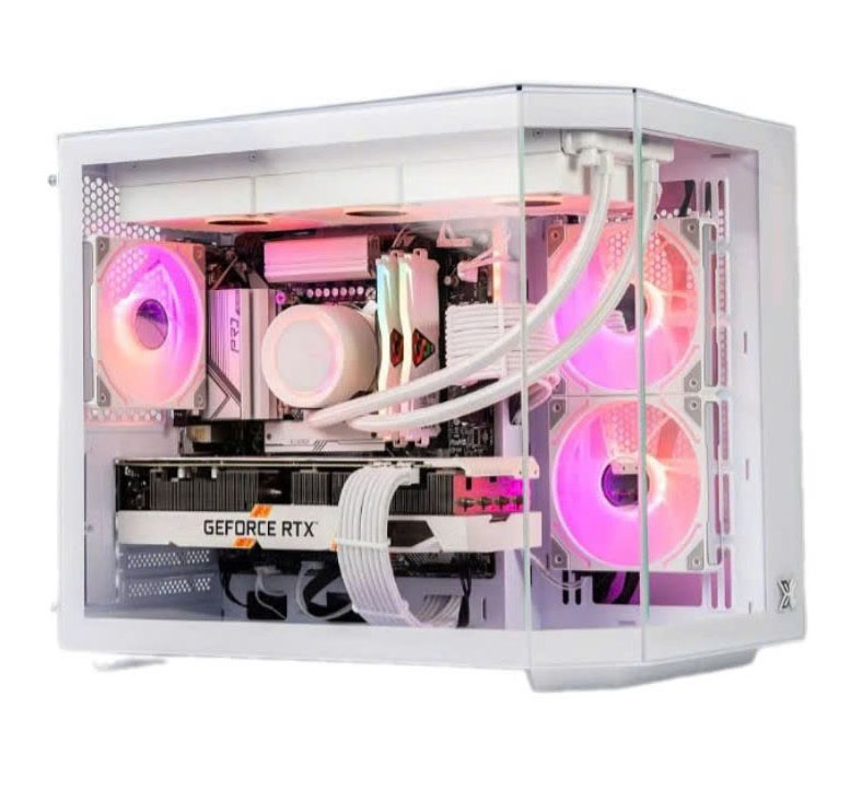 Vỏ Case Xigmatek CuBi M - Trắng | M ATX, Không Fan