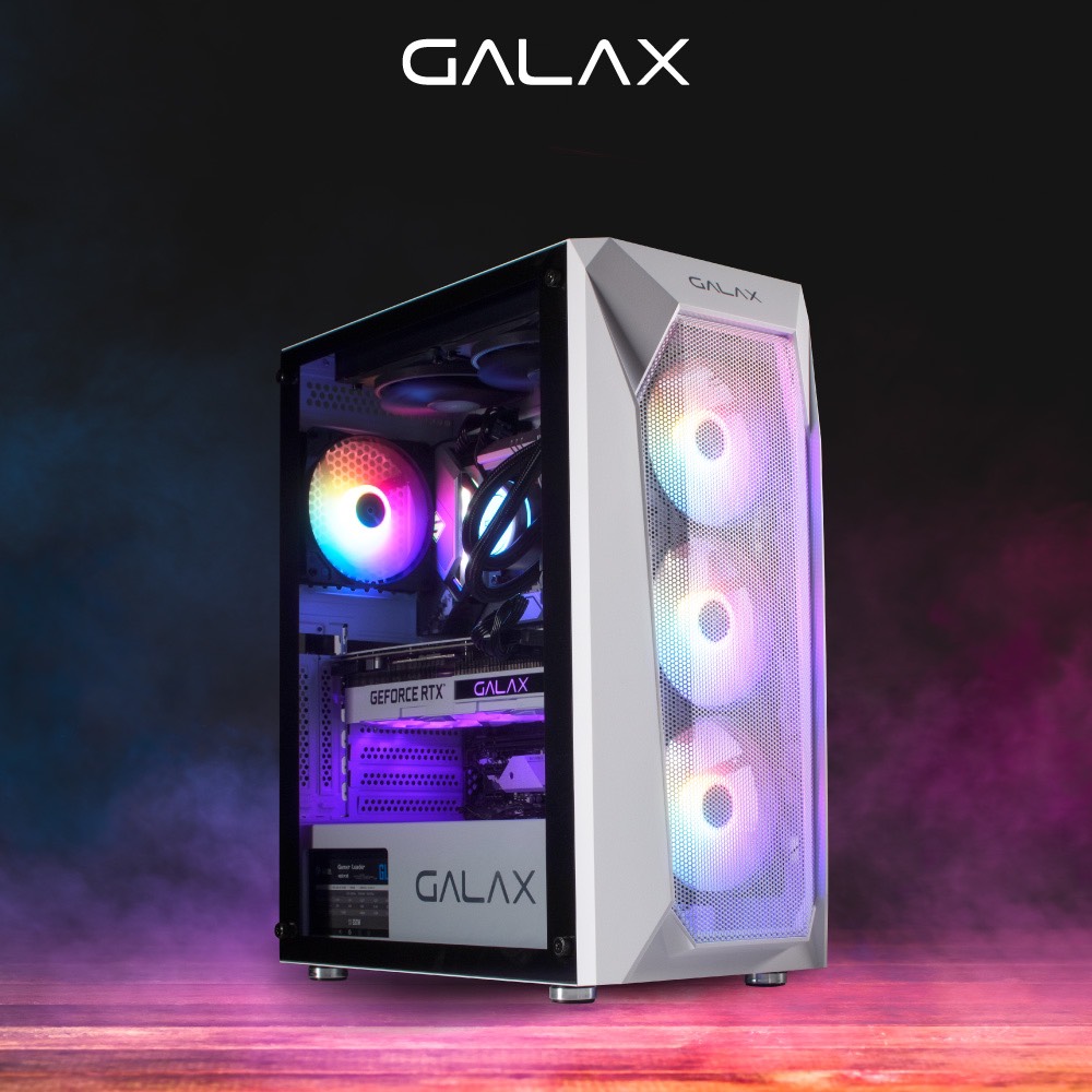 Vỏ case Galax Revolution-05 Mid Tower - Màu Trắng