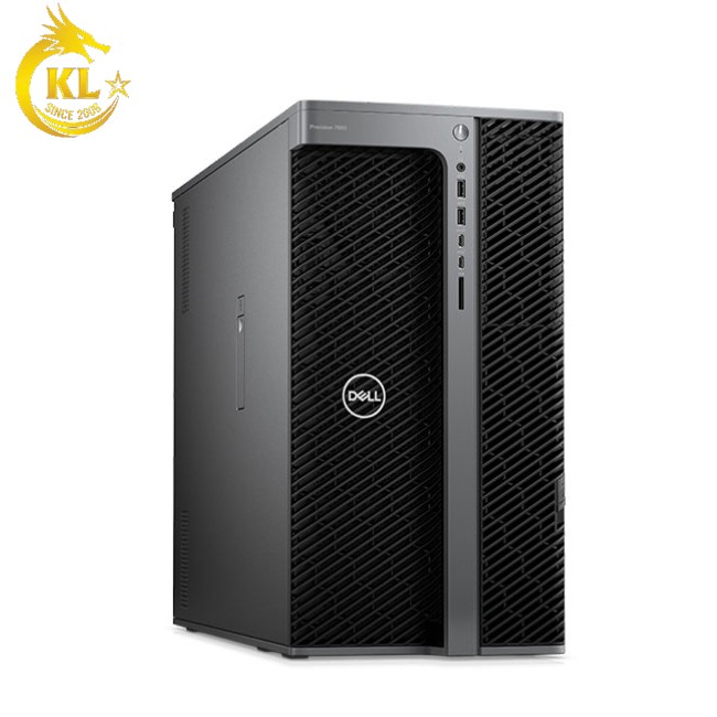 Máy Trạm Dell Precision 7960 Tower Workstation - Xeon® w5-3423/ DDR5 32Gb/ Nvme 512Gb + HDD 2TB/ PSU 1400w/ New fullbox 100% chính hãng